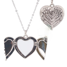 Load image into Gallery viewer, Silver Necklace - Angel Wings