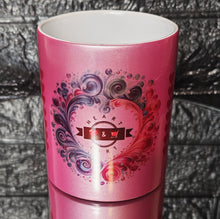 Load image into Gallery viewer, Glitter Pink Personalized Mug