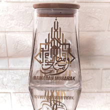 Load image into Gallery viewer, Glass Jar With Bamboo Lid