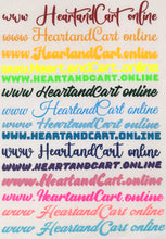 Load image into Gallery viewer, Personalized Iron-on Vinyl