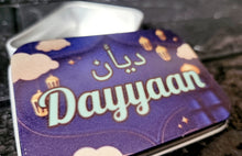 Load image into Gallery viewer, Metal Gift Box With Custom Name
