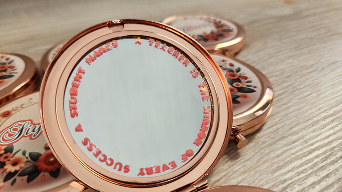 Wording On Mirror Glass