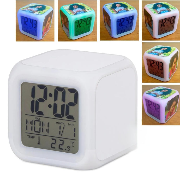 Digital Alarm Clock Cube