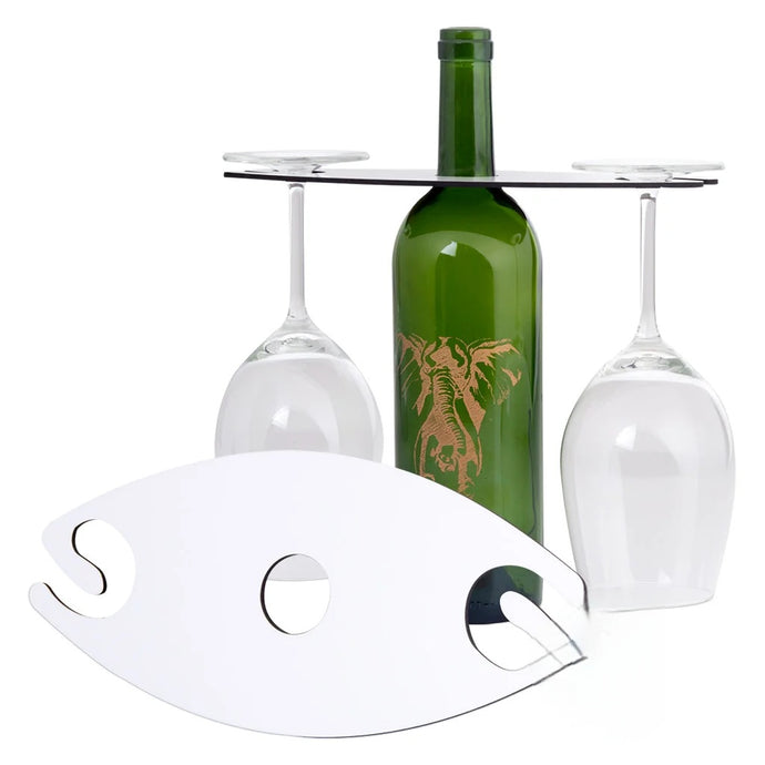 Sparkling Drink Bottle & Glass Butler