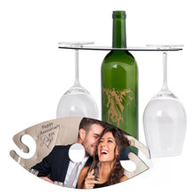 Load image into Gallery viewer, Sparkling Drink Bottle &amp; Glass Butler

