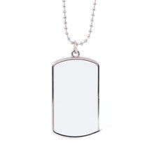 Load image into Gallery viewer, Silver Necklace Metal-ID
