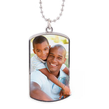 Load image into Gallery viewer, Silver Necklace Metal-ID
