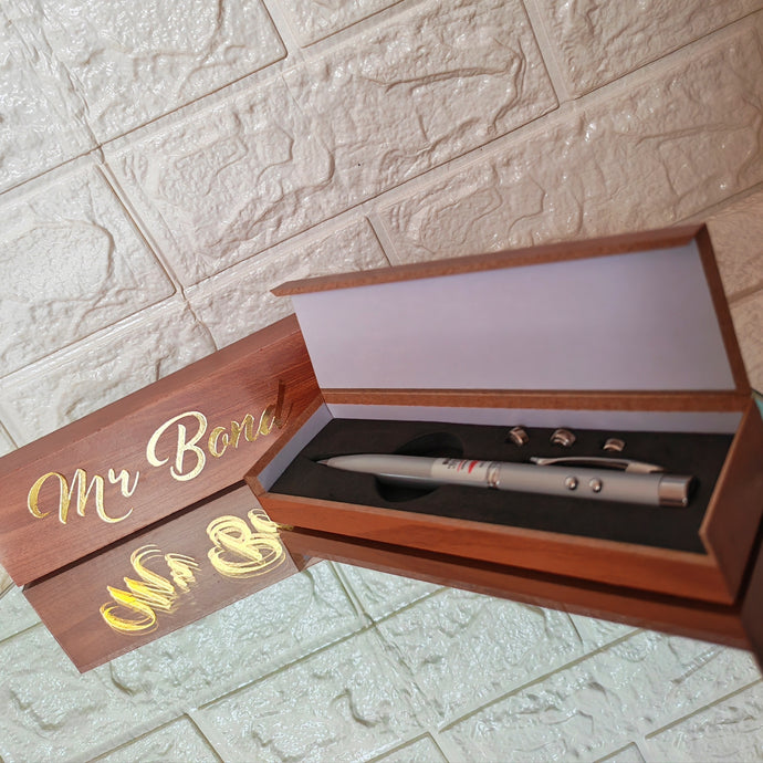 Personalized Boxed Laser Pointer & Touch Pen