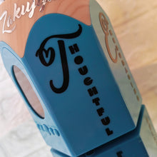 Load image into Gallery viewer, Personalized Pencil Holder with Digital Clock, Includes personalized Pen &amp; Ruler
