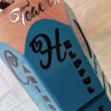 Load image into Gallery viewer, Personalized Pencil Holder with Digital Clock, Includes personalized Pen &amp; Ruler
