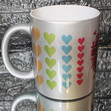 Load image into Gallery viewer, Glitter Silver Personalized Mug

