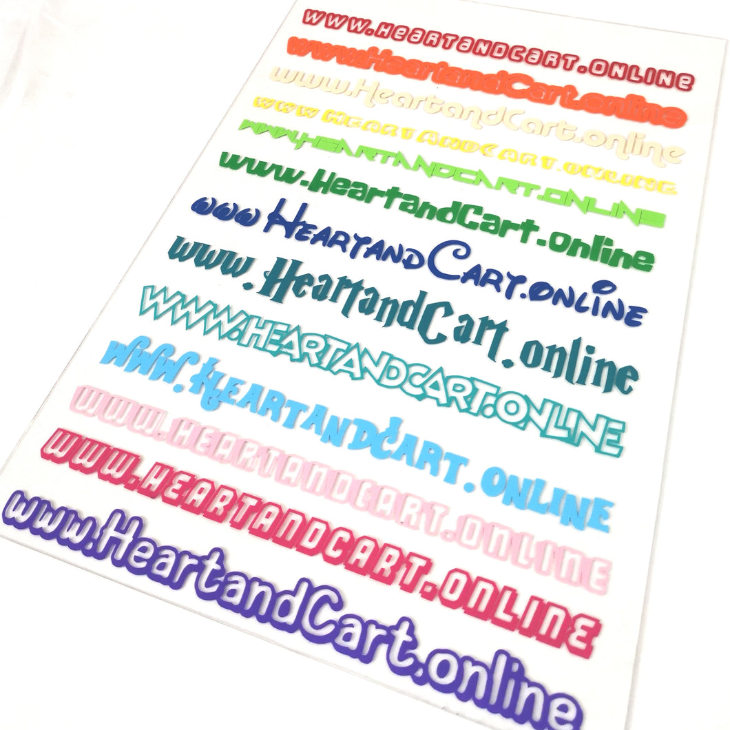 Personalized Sticker Vinyl