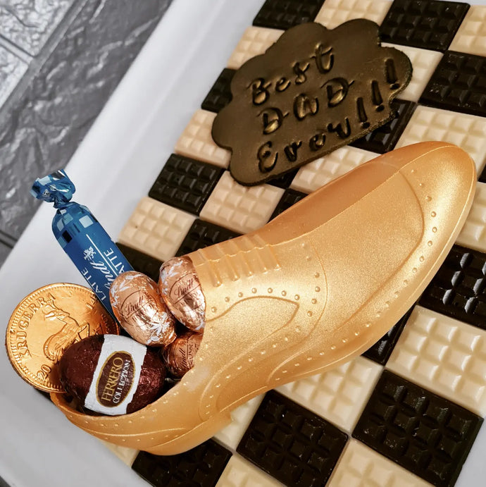 Fathers Day Chocolate Formal Shoe
