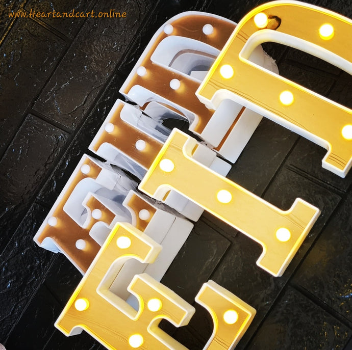 Gold Mirror EID Display Light